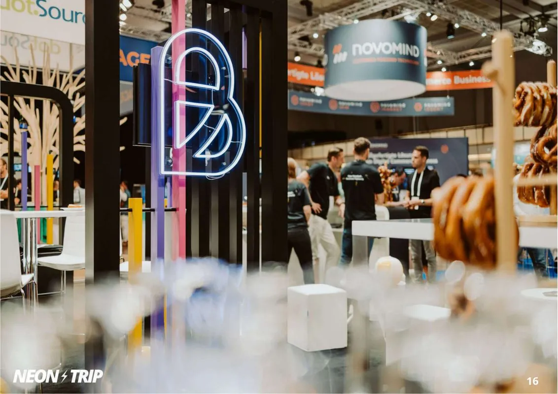 LED Neon Logo Fitnessstudio - Contact Gym Leuchtschild