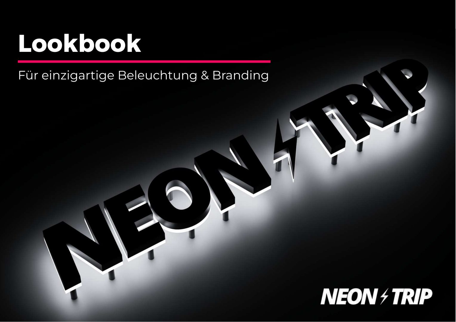 NEONTRIP 3D Logo Render