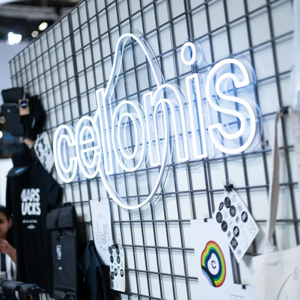 Celonis LED Neon Schild Messe Konzert Event