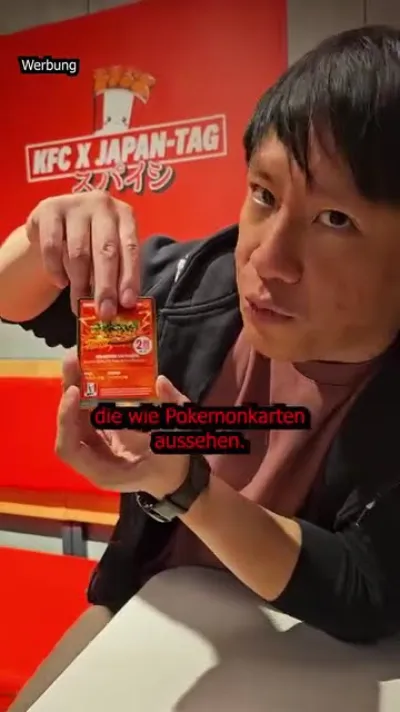 KFC Japan Day Düsseldorf NEONTRIP illuminated signage